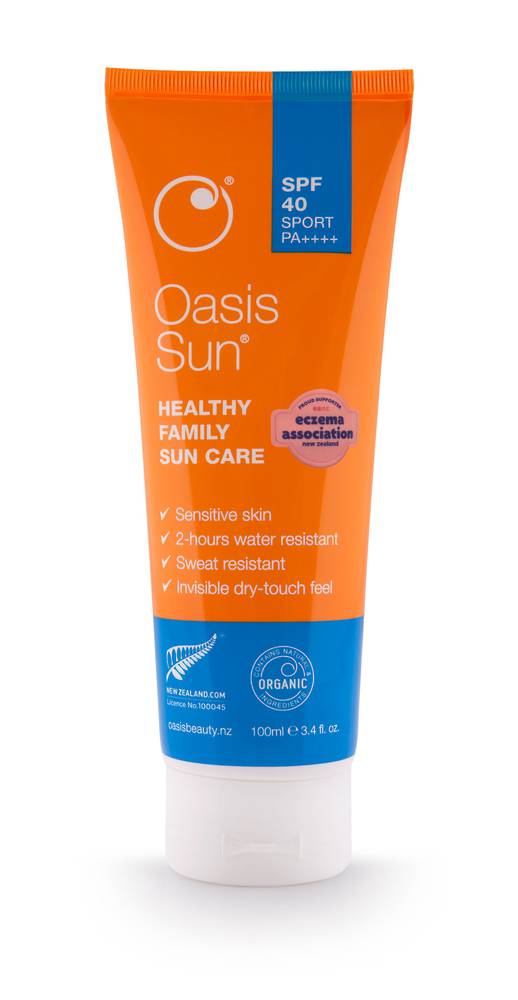 Oasis Sun SPF 40 Dry Feel Sport Sunscreen 100ml